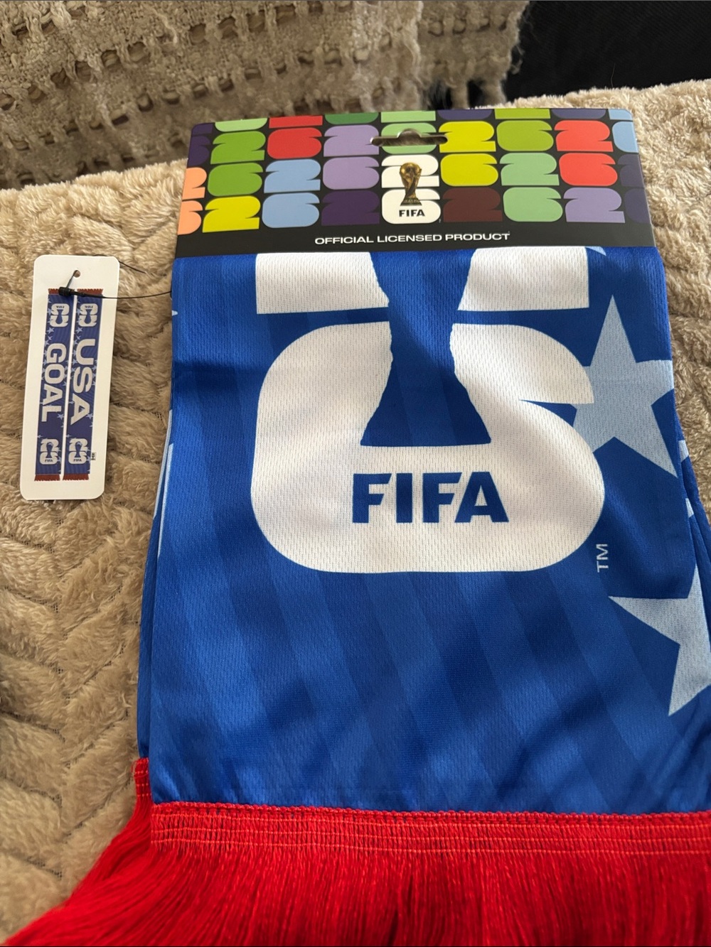 Official Blue and Red Scarf - Branded